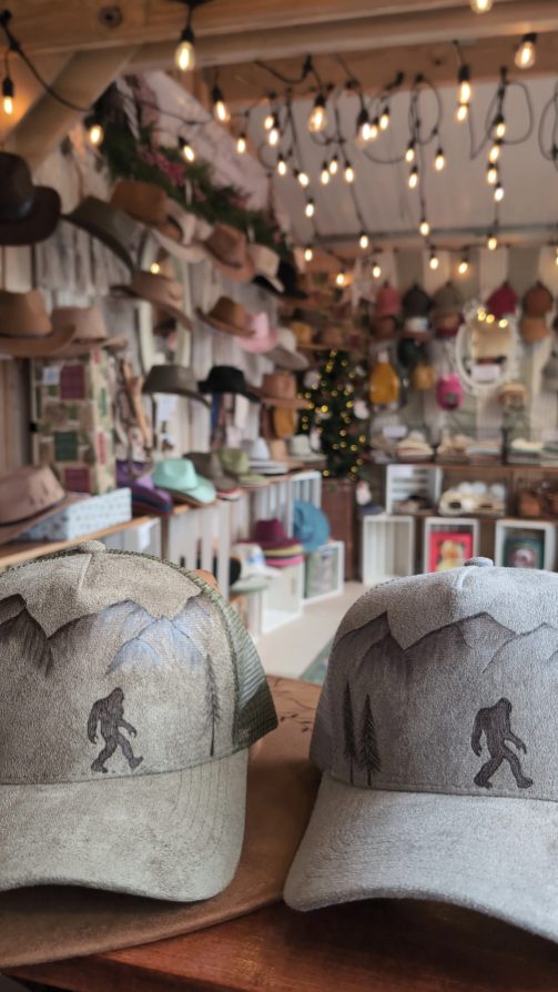 Bigfoot in the Forest Trucker Hat